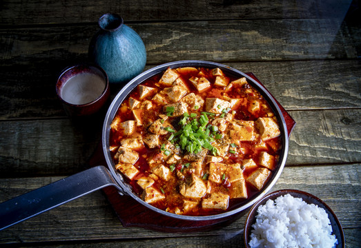 美食川菜麻婆豆腐