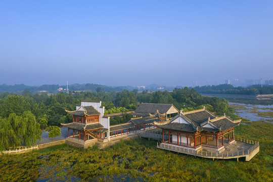 古典园林建筑风光