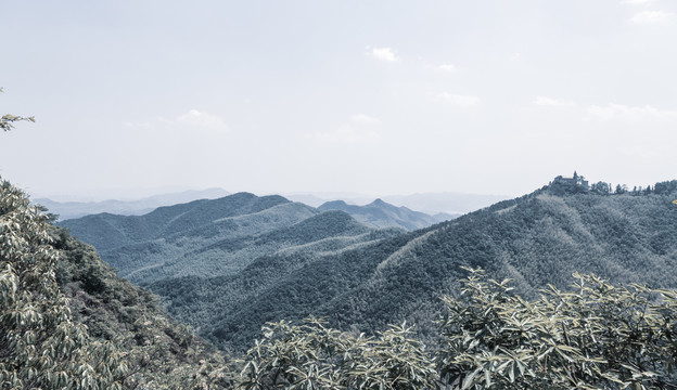 莫干山远山