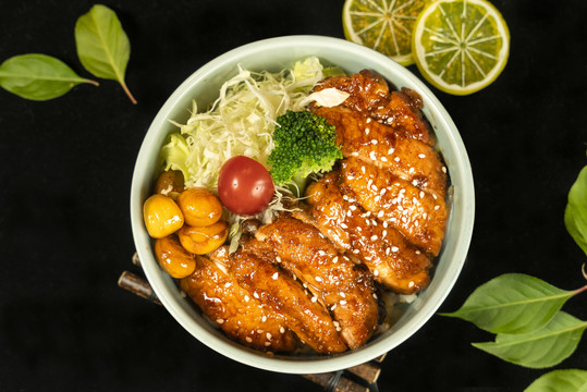 日韩料理烤鳗鱼饭