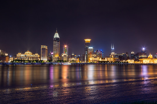 万国建筑夜景