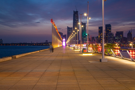 青岛城市夜景