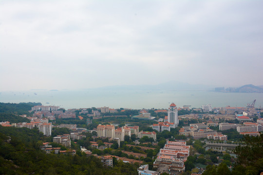 厦门大学校园全景