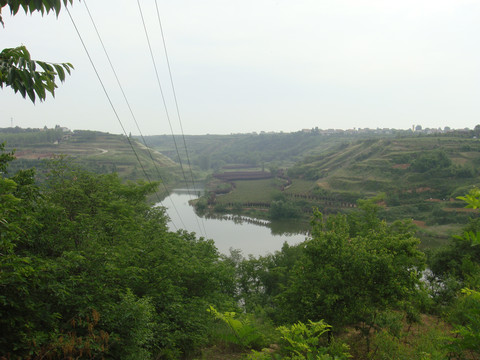 蓝田鹿塬水库