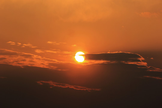 太阳落山