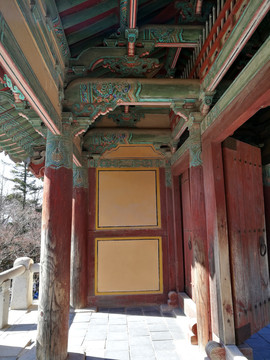 韩国古典木结构建筑
