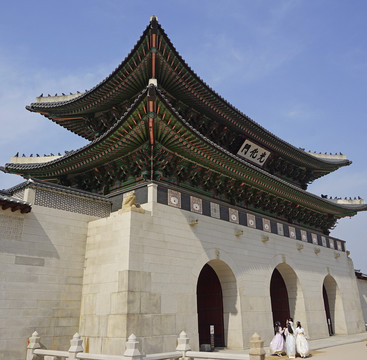 韩国景福宫光化门