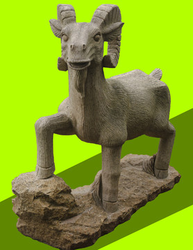 山羊雕塑