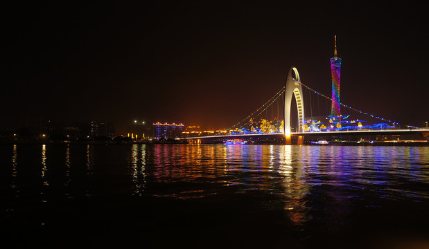 广州大桥夜景