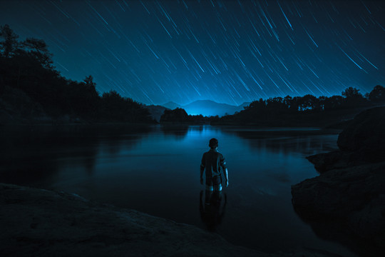 带你去蓝流星雨