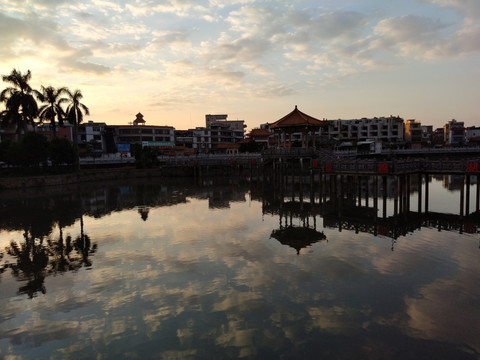 雲湖公园新湖公园全景