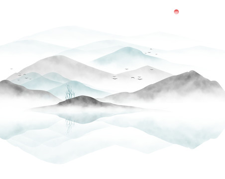 山水画