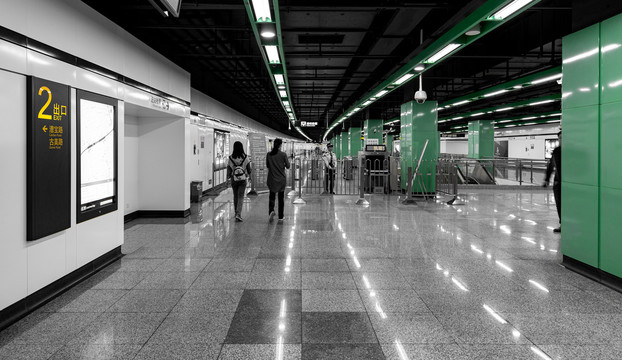 上海轨道交通地铁站