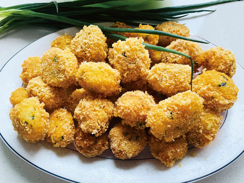 香葱土豆丸子