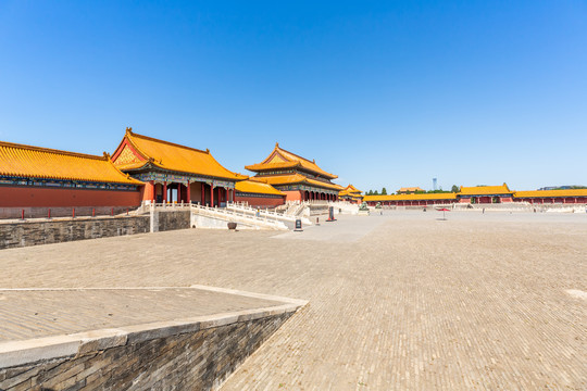 北京故宫建筑风景