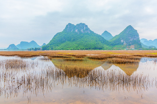 水库风光