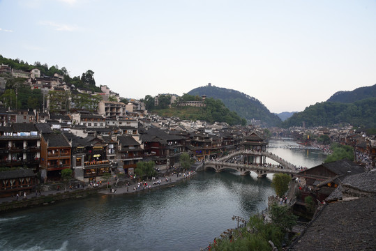 沱江风景