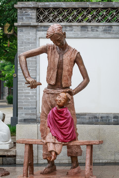 街头民俗雕塑