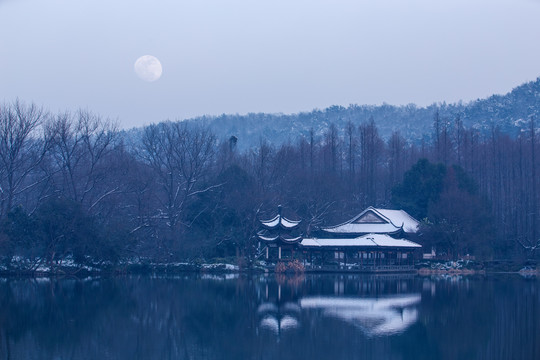 三台云水夜雪