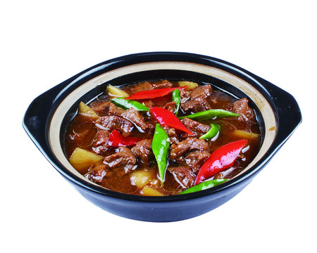 土豆焖牛肉