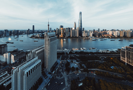 陆家嘴全景