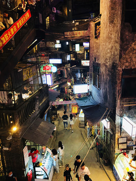 古街夜景