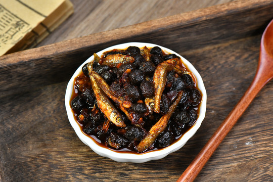 豆豉鱼仔