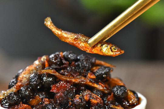 豆豉鱼干