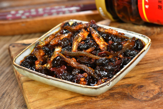 豆豉鱼干