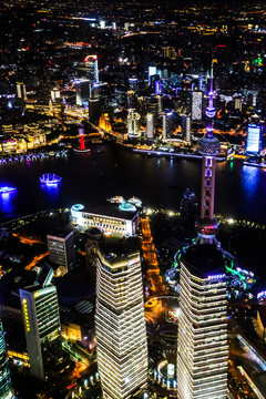 上海大都市夜景