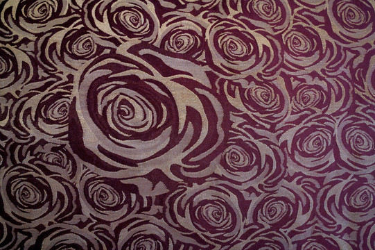 玫瑰花布纹壁纸