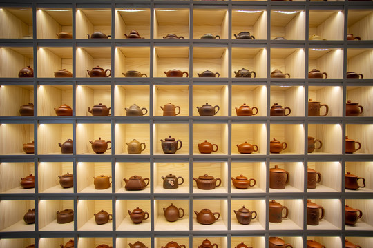 茶壶柜展示