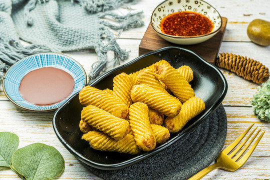 麻辣烫自选菜品麻花肠