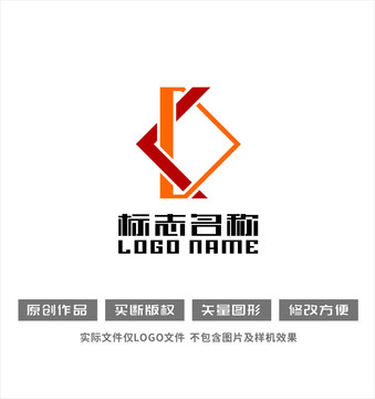 KD字母DK标志