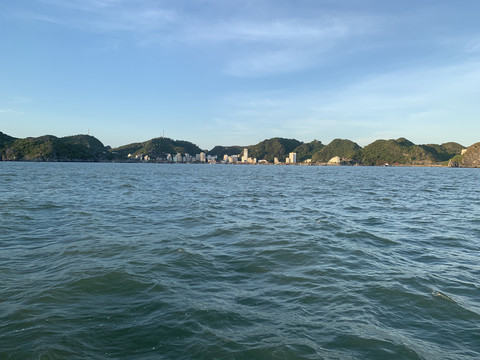 越南海防市吉婆岛风景