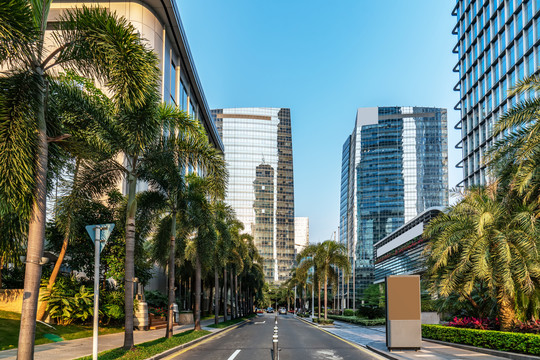 深圳街道街景