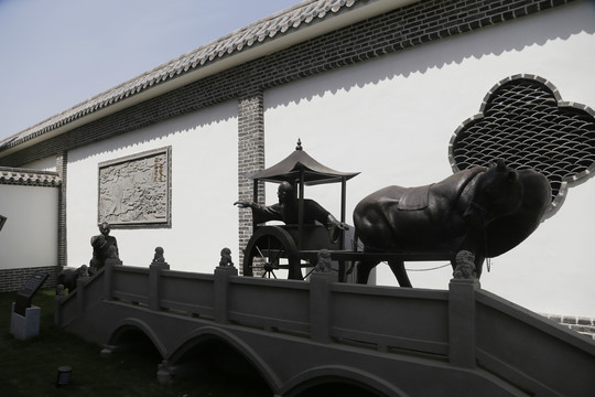 博济桥雕塑