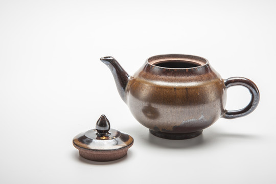 火岩瓷手工瓷器茶壶茶具