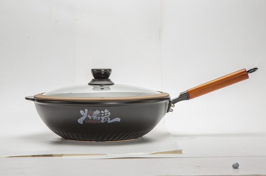 火岩瓷手工瓷器炒锅