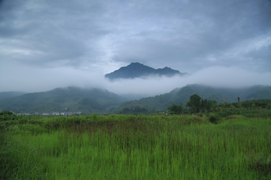 蒋家堰画屏山Q