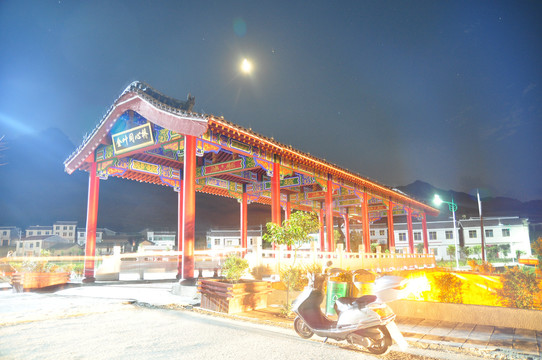洞沟河夜景BM