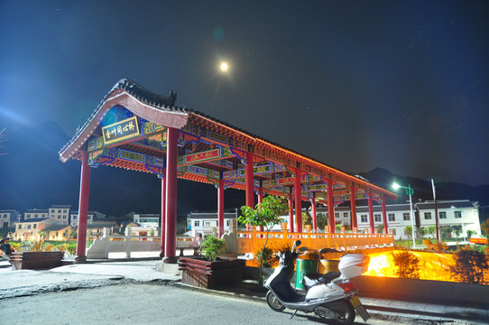 洞沟河夜景BN