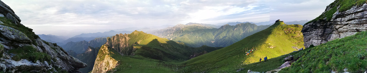 鹿角梁全景