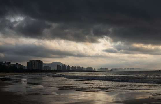 海南清水湾晚霞