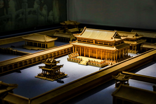 山东博物馆孔庙微缩景观模型
