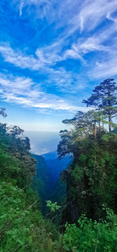 四川峨眉山自然风景区风光