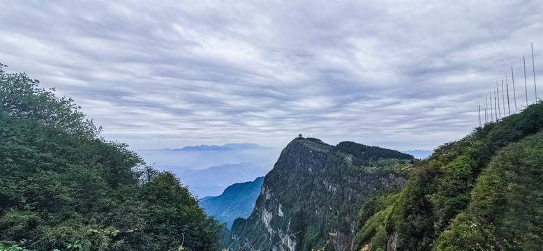 四川峨眉山自然风景区风光