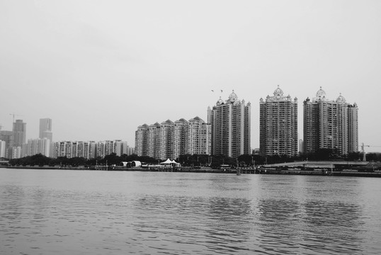 广州珠江南岸建筑