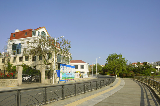 汇泉湾沿海观光道及滨海建筑
