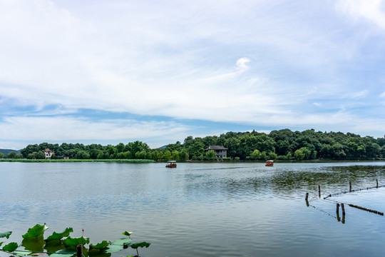 西湖山水风光